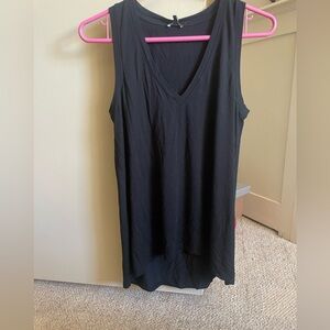 Express Black V-Neck Tank Top